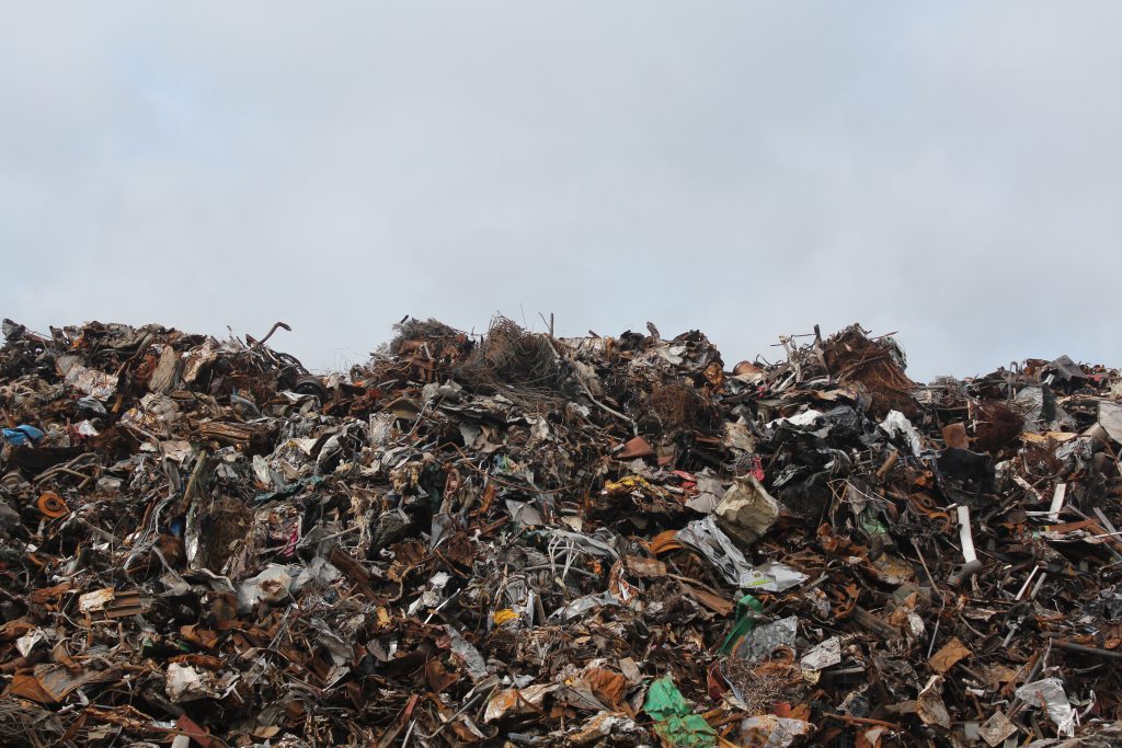 Waste in landfill is a huge source of carbon emissions.